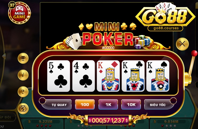 Nắm rõ các bước chơi Poker trên Go88